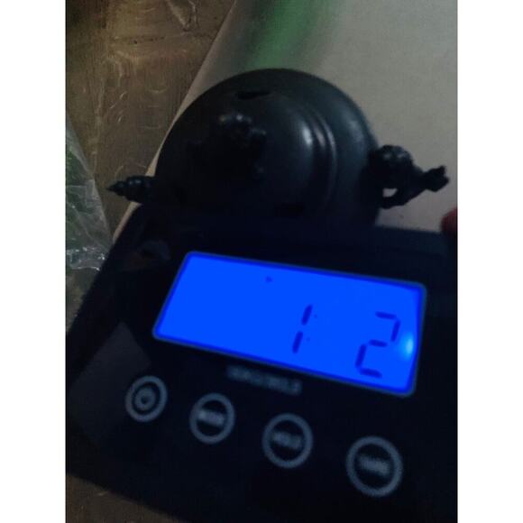 Shuraku Period Chinese Bronze Lion Inlaid Incense Burner Foo Dog Foot Feng Shui - Picture 7 of 12